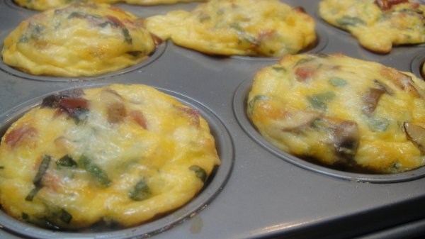 Mini Bacon Mushroom Paleo Quiche-033