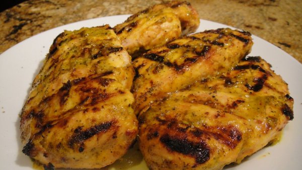 Pinapple Mint Marianated Grilled Chicken-038