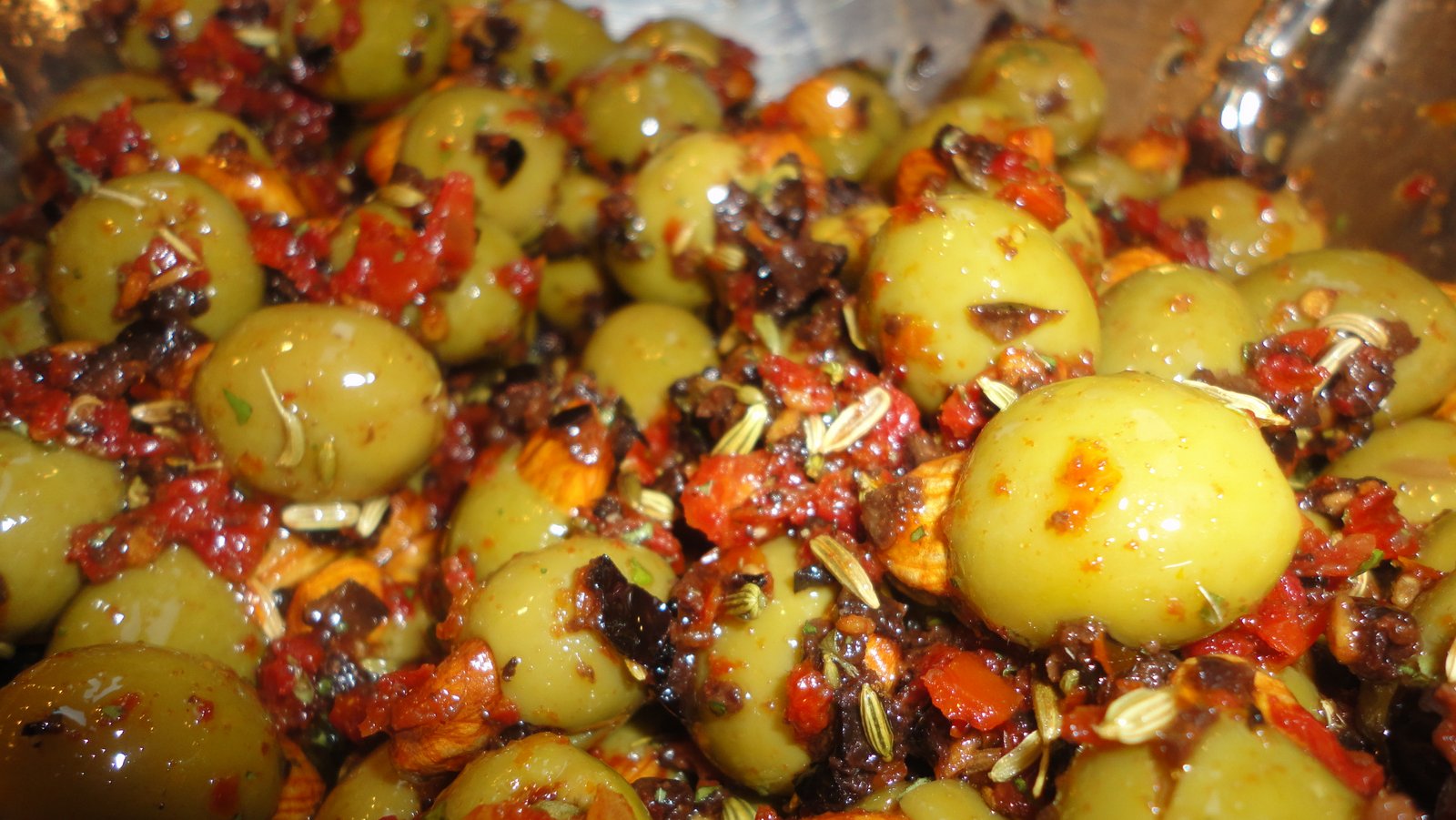 Recipe #27 | Marinated Almond Stuffed Olives