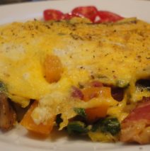 Recipe #45 | Bacon And Mushroom Omelette