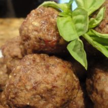 Recipe #46 | Sweet Maple Basil Venison Meatballs