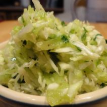 Recipe #60 | Green Pepper Coleslaw