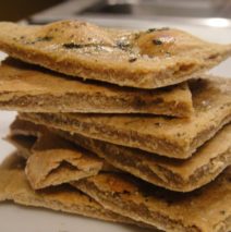 Recipe #83 | Simple Cassava Crackers