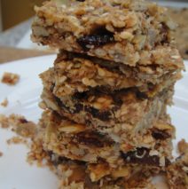 Recipe #92 | Paleo Lemon Cranberry Granola Bar