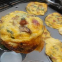 Recipe #94 | Mini Bacon Mushroom Quiche
