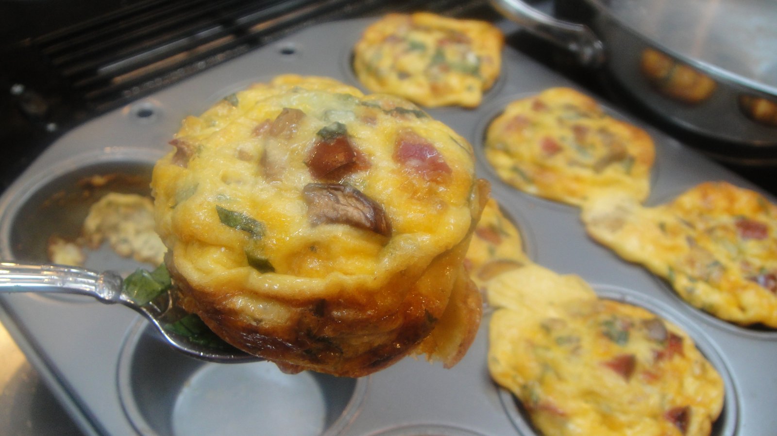 Recipe #94 | Mini Bacon Mushroom Quiche