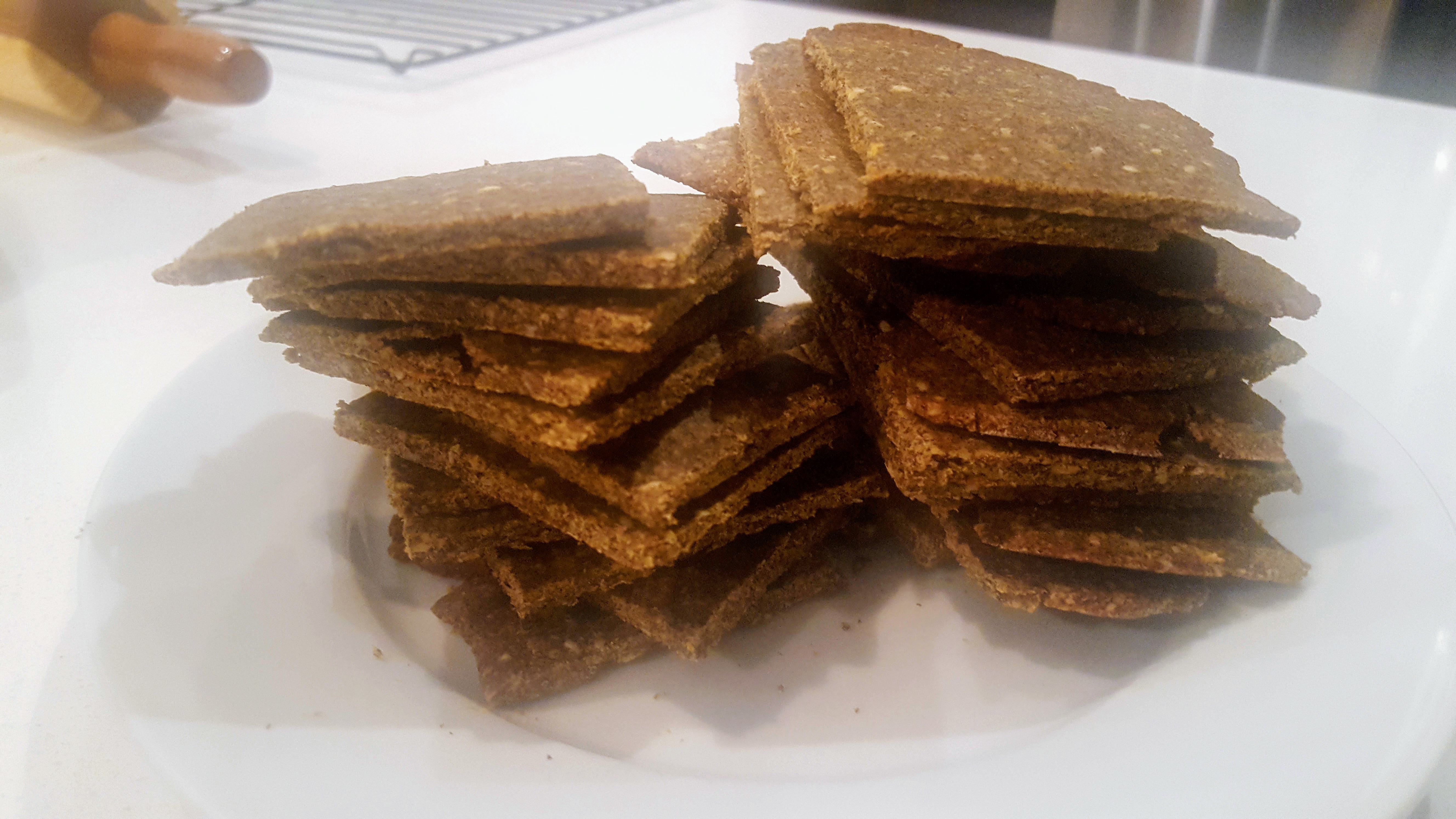 Recipe #115 | Buckwheat Sweet Potato Crackers